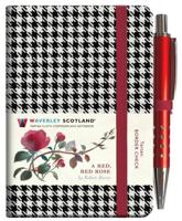 A Red, Red Rose Tartan Notebook (Mini With Pen) (Burns Check Tartan)
