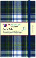 WTCCN :DRESS GORDON Tartan: Large: 21 X 13Cm - Waverley Scotland Tartan Cloth Commonplace Notebook/Journal