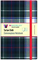 WTCCN :DRESS MACKENZIE Tartan: Large: 21 X 13Cm - Waverley Scotland Tartan Cloth Commonplace Notebook/Journal