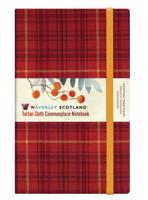 WTCCN: LARGE 21 X 13CM ROWANBERRY TARTAN COMMONPLACE NOTEBOOK