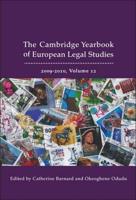The Cambridge Yearbook of European Legal Studies. Vol. 12 2009-2010