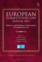 European Competition Law Annual 2013