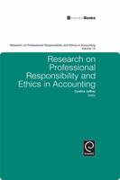 Research on Professional Responsibility and Ethics in Accounting. Volume 13 Research in Experimental Economics