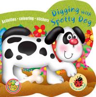 Digging With Spotty Dog