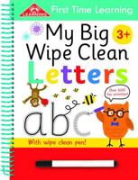 First Time Learning Wipe Clean Book Letters