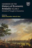 Handbook on the History of Economic Analysis. Volume II Schools of Thought in Economics