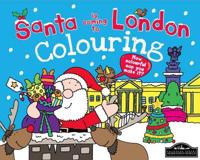 Santa Is Coming to London Colouring
