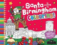 Santa Is Coming to Birmingham Colouring