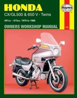 Honda CX/GL500 & 650 V-Twins Owners Workshop Manual
