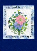 A Friend Is Forever. (Pressed Flowers Blank Giftbook)