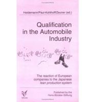 Qualifications in the Automobile Industry