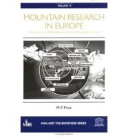 Mountain Research in Europe
