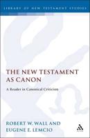 The New Testament as Canon