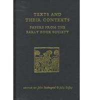 Texts and Their Contexts