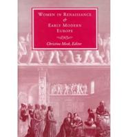 Women in Renaissance and Early Modern Europe