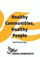 Healthy Communities,Healthy People