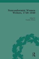 Nonconformist Women Writers, 1720-1840. Volume 1