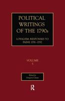 The Political Writings of the 1790S Vol V
