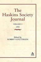 The Haskins Society Journal Studies in Medieval History: Volume 1