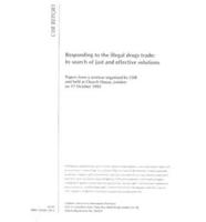 Responding to the Illegal Drugs Trade