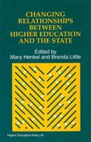 Changing Relationships Between Higher Education and the State