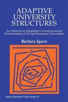 Adaptive University Structures