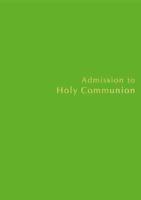 Admission to Communion Register