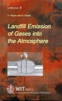 Landfill Emission of Gases Into the Atmosphere
