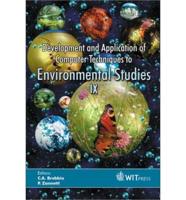 Development and Application of Computer Techniques to Environmental Studies