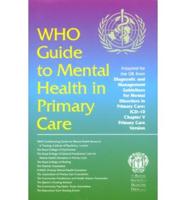 WHO Guide to Mental Health in Primary Care