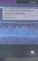 The Guide to the Professional Conduct of Solicitors