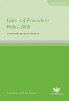Criminal Procedure Rules 2005