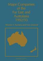 Major Companies of The Far East and Australasia 1992/93
