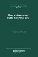 Minerals Investment Under the Shari'a Law