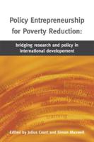 Policy Entrepreneurship for Poverty Reduction