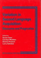 Variation in Second Language Acquisition