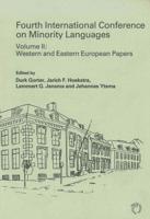 Fourth International Conference on Minority Languages