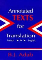 Annotated Texts for Translation