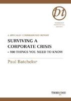 Surviving a Corporate Crisis