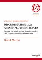 Discrimination Law and Employment Issues