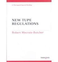 New TUPE Regulations