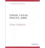 Email Legal Issues, 2008