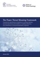 The Power Threat Meaning Framework: Towards the identification of patterns in emotional distress, unusual experiences and troubled or troubling behaviour, as an alternative to functional psychiatric diagnosis