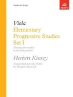 Elementary Progressive Studies, Set I for Viola