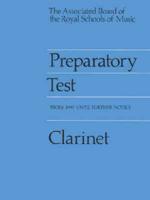 Preparatory Test for Clarinet