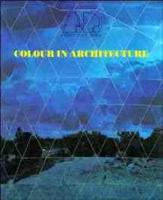 Colour in Architecture - Architectural Design Profile No. 120