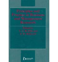 Principles and Practice in Business and Management Research