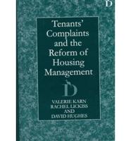 Tenants' Complaints and the Reform of Housing Management