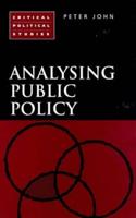 Analysing Public Policy