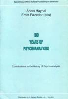 100 Years of Psychoanalysis